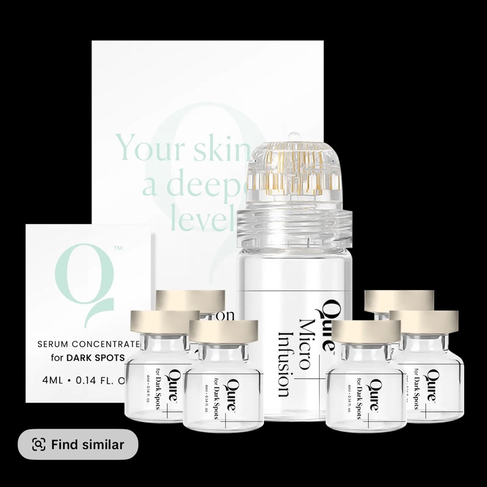 Qure Skincare Micro-Infusion Facial System 3 Month Bundle (For Dark Spots)